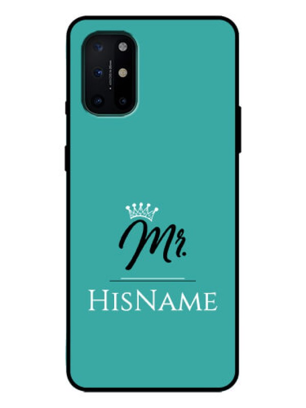 Custom OnePlus 8T Custom Metal Phone Case - Mr With Name Design