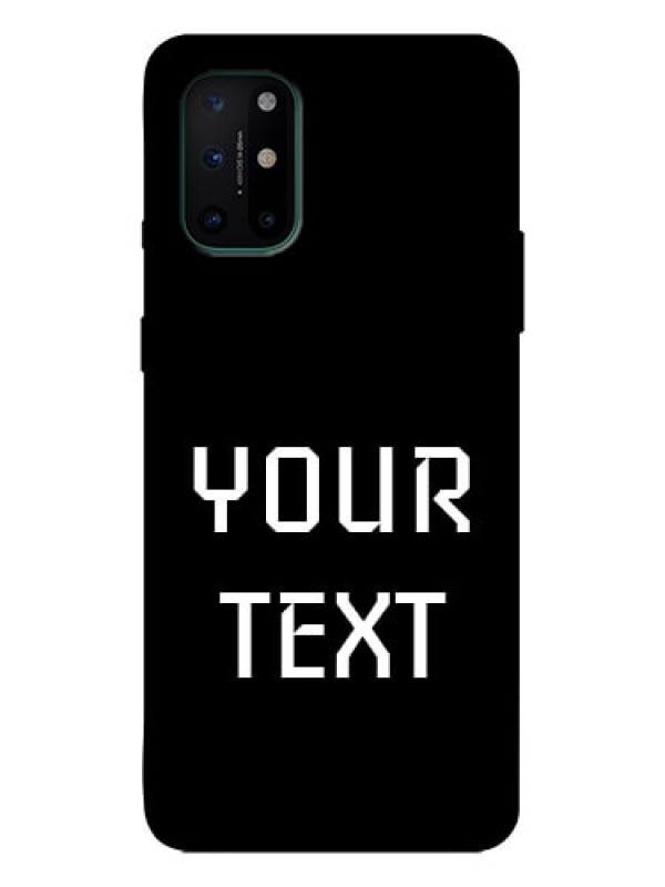 Custom OnePlus 8T Custom Metal Phone Case - Your Name Design