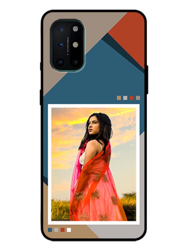 Custom OnePlus 8T Custom Metal Phone Case - Retro Color Pallet Design