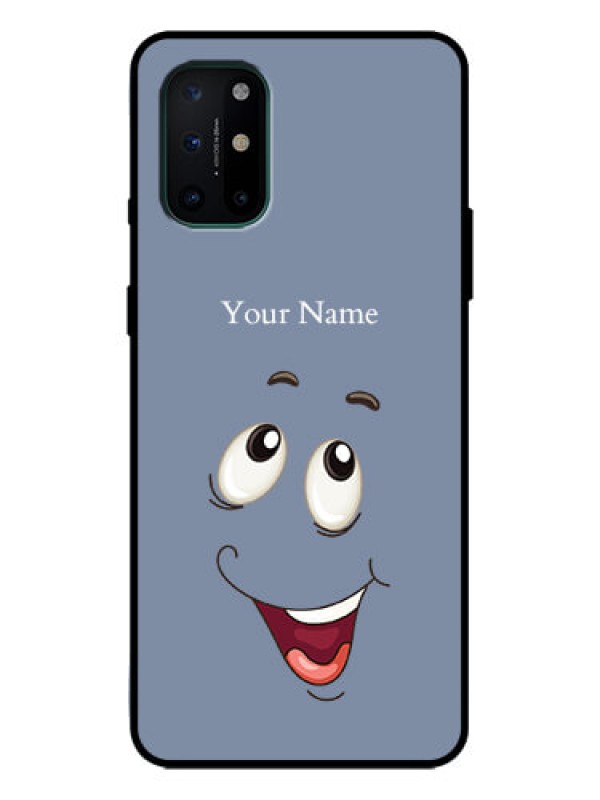 Custom OnePlus 8T Custom Metal Phone Case - Laughing Cartoon Face Design