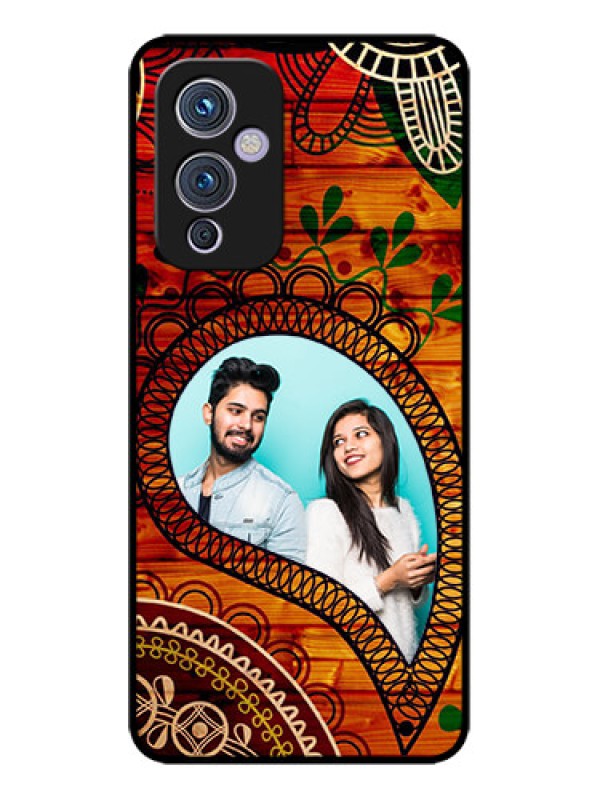 Custom OnePlus 9 5G Custom Metal Phone CaseAbstract Colorful Design