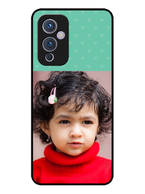 Custom OnePlus 9 5G Custom Metal Phone CaseLovers Picture Design