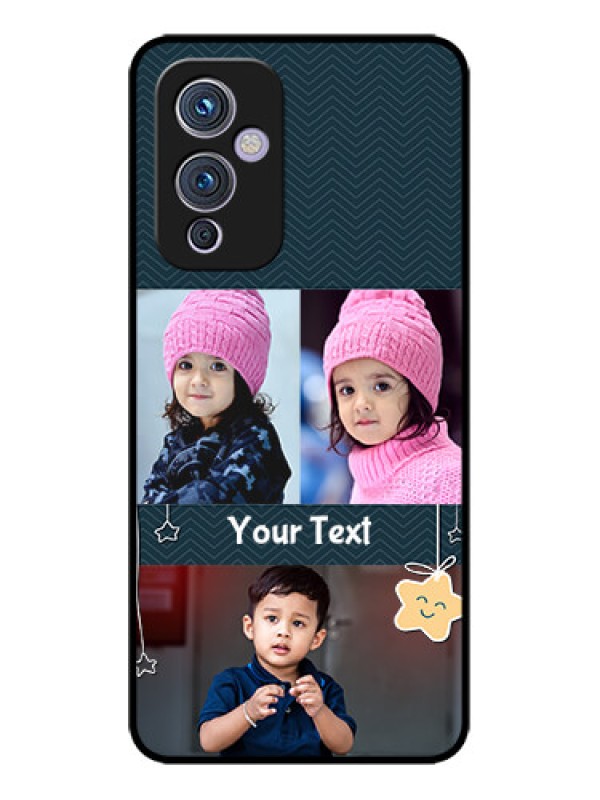 Custom OnePlus 9 5G Custom Metal Phone CaseHanging Stars Design