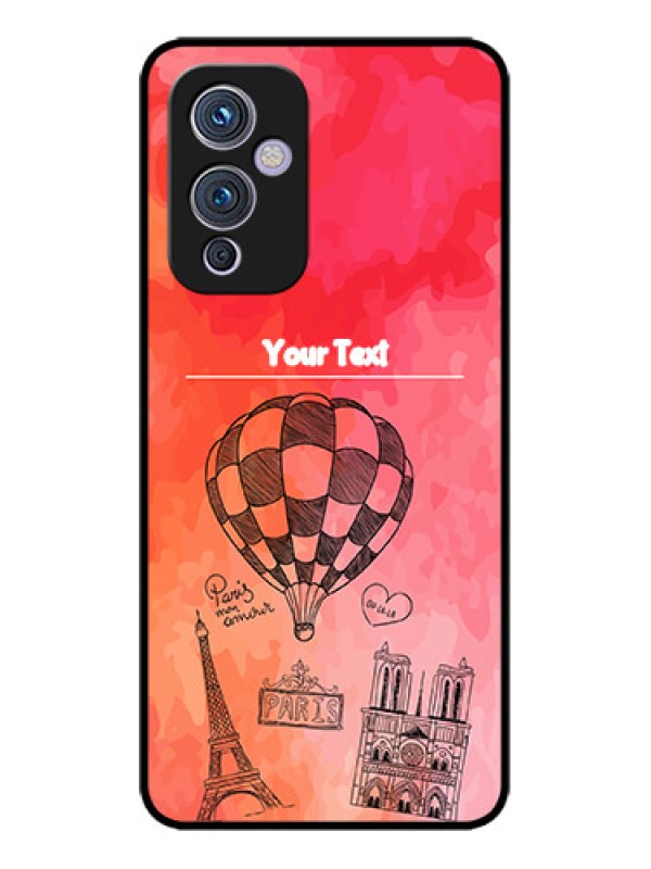 Custom OnePlus 9 5G Custom Metal Phone CaseParis Theme Design