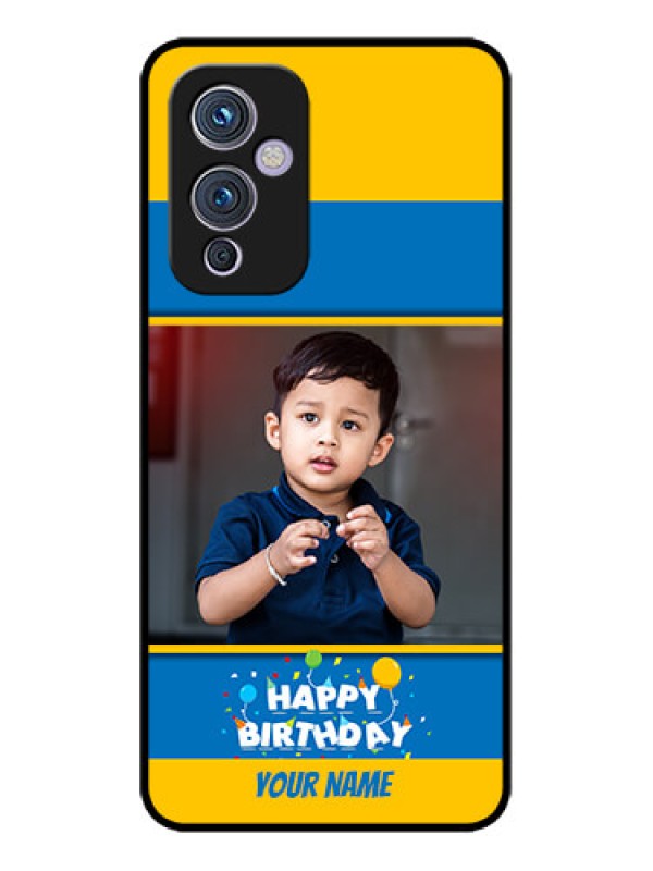 Custom OnePlus 9 5G Custom Metal Phone CaseBirthday Wishes Design