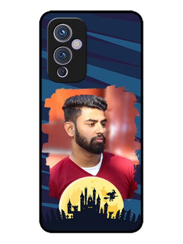 Custom OnePlus 9 5G Custom Metal Phone CaseHalloween Witch Design