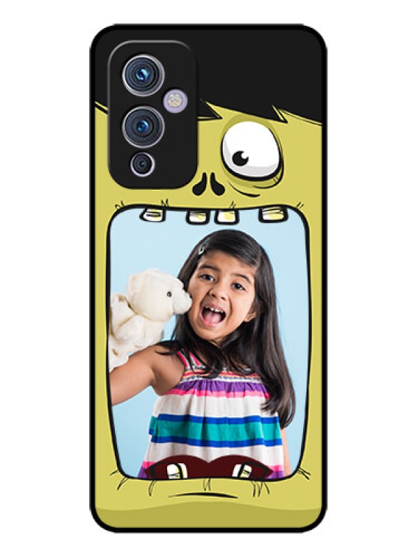 Custom OnePlus 9 5G Custom Metal Phone CaseCartoon Monster Back Case Design