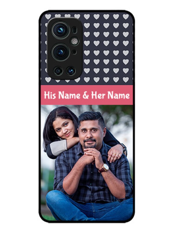 Custom OnePlus 9 Pro 5G Custom Metal Phone CaseLove Symbols Design