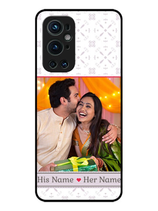 Custom OnePlus 9 Pro 5G Custom Metal Phone CaseWith Photo And Ethnic Design