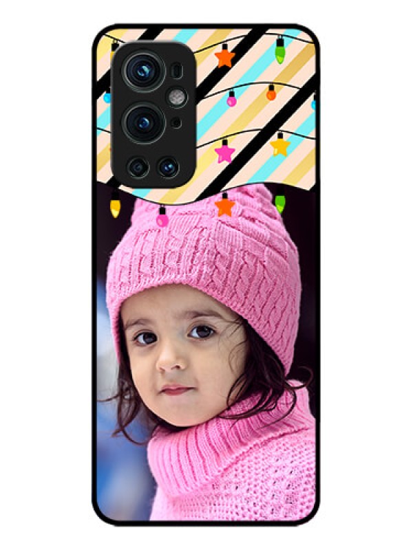 Custom OnePlus 9 Pro 5G Custom Metal Phone CaseLights Hanging Design