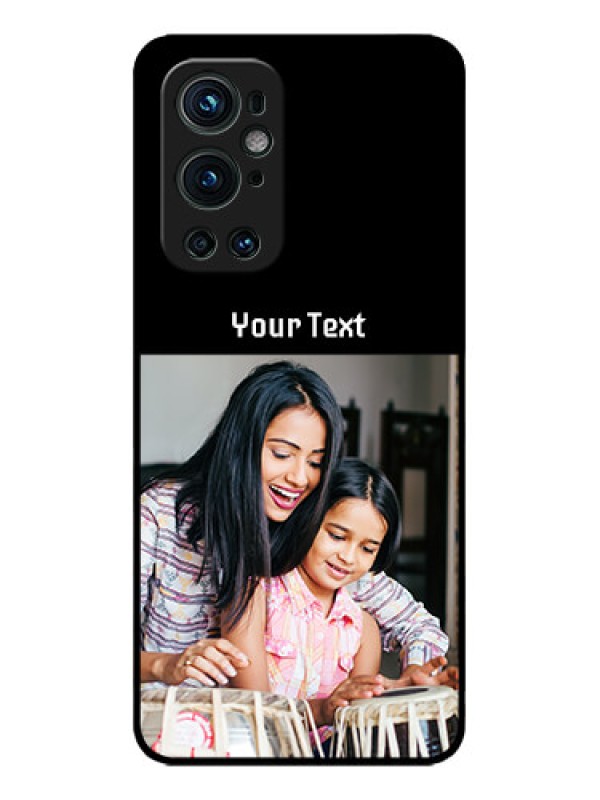 Custom OnePlus 9 Pro 5G Custom Metal Phone CasePhoto With Name Design