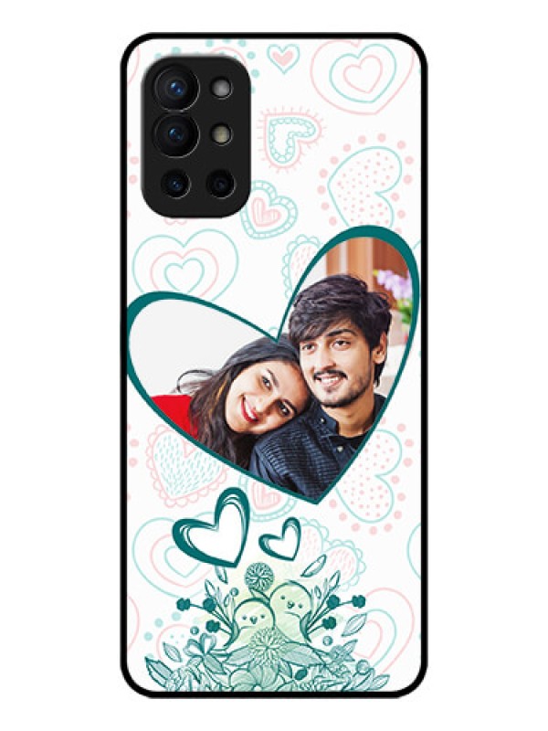 Custom OnePlus 9R 5G Custom Metal Phone CasePremium Couple Design