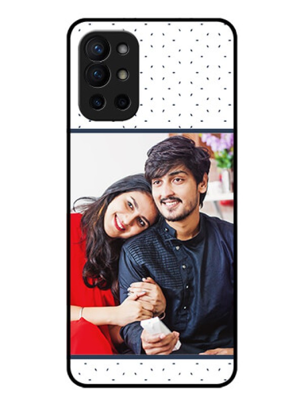 Custom OnePlus 9R 5G Custom Metal Phone CasePremium Dot Design