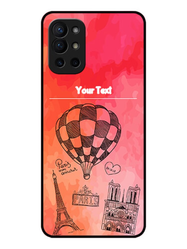 Custom OnePlus 9R 5G Custom Metal Phone CaseParis Theme Design