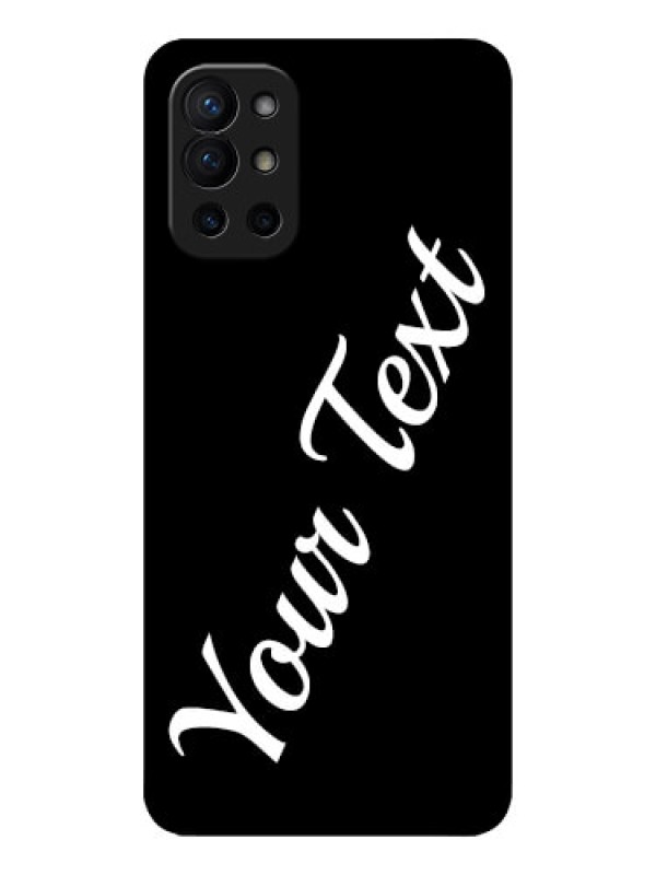 Custom OnePlus 9R 5G Custom Metal Phone CaseWith Your Name Design