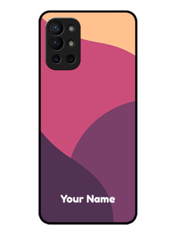 Custom OnePlus 9R 5G Custom Metal Phone CaseMixed Multi - Colour Abstract Art Design