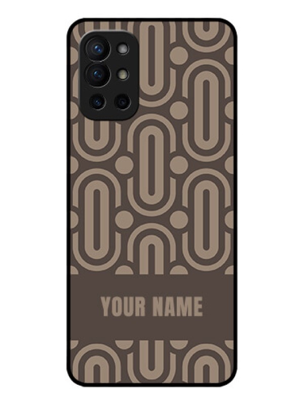 Custom OnePlus 9R 5G Custom Metal Phone CaseCaptivating Zero Pattern Design