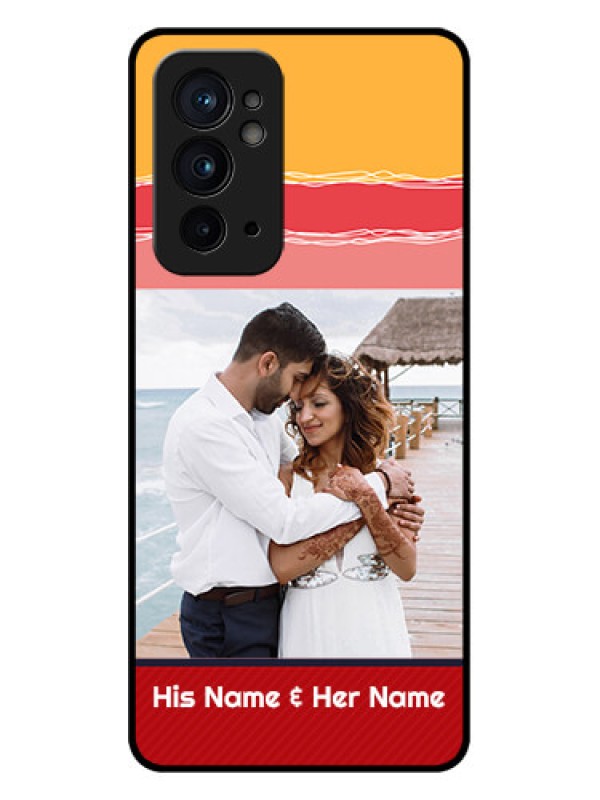 Custom OnePlus 9RT 5G Custom Metal Phone CaseColorful Case Design