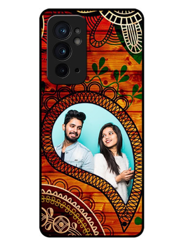 Custom OnePlus 9RT 5G Custom Metal Phone CaseAbstract Colorful Design