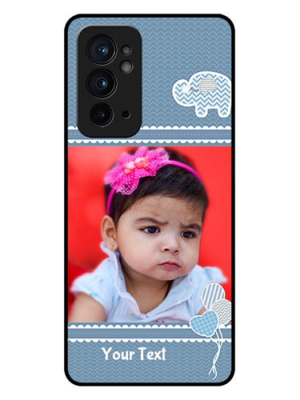 Custom OnePlus 9RT 5G Custom Metal Phone CaseWith Kids Pattern Design