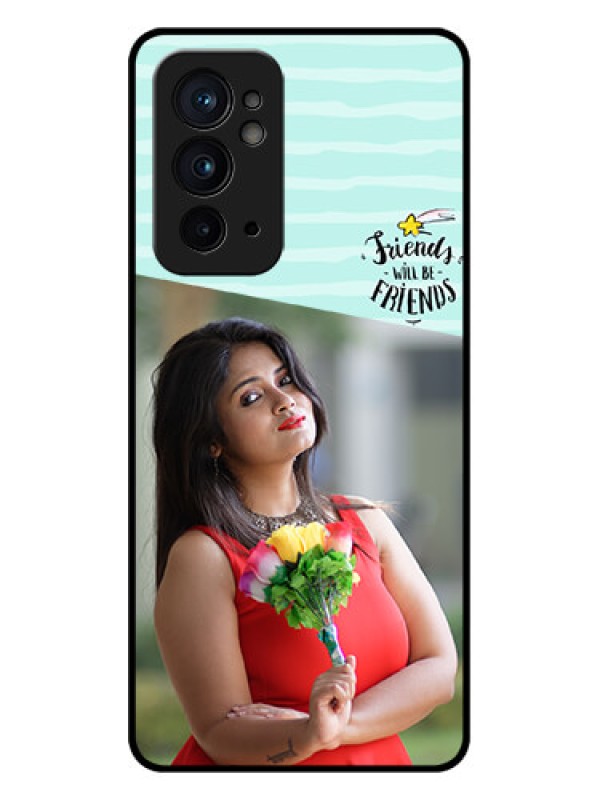 Custom OnePlus 9RT 5G Custom Metal Phone CaseFriends Picture Icon Design