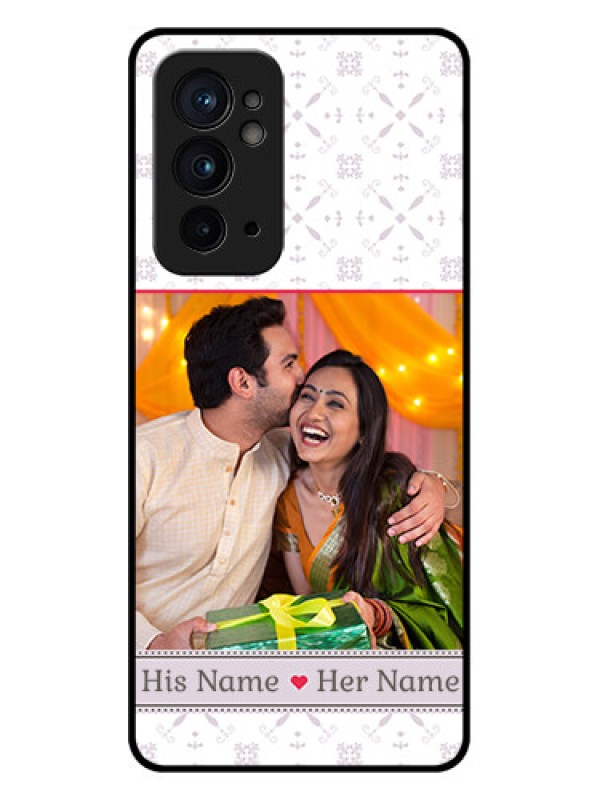 Custom OnePlus 9RT 5G Custom Metal Phone CaseWith Photo And Ethnic Design