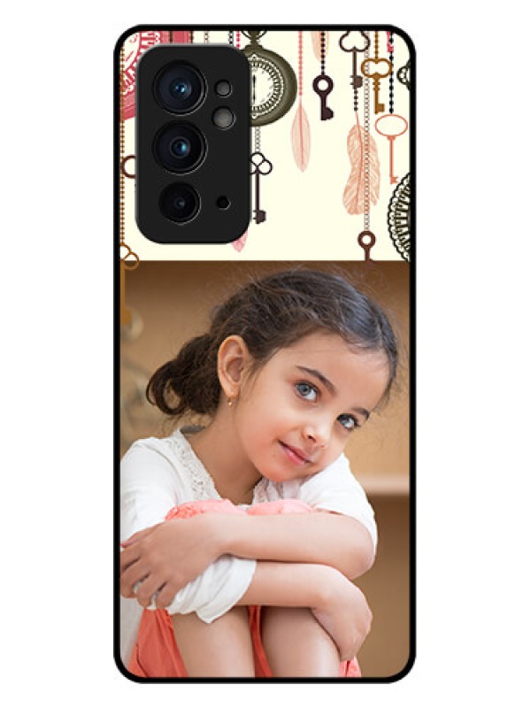 Custom OnePlus 9RT 5G Custom Metal Phone CaseBoho Style Design