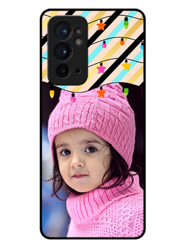 Custom OnePlus 9RT 5G Custom Metal Phone CaseLights Hanging Design