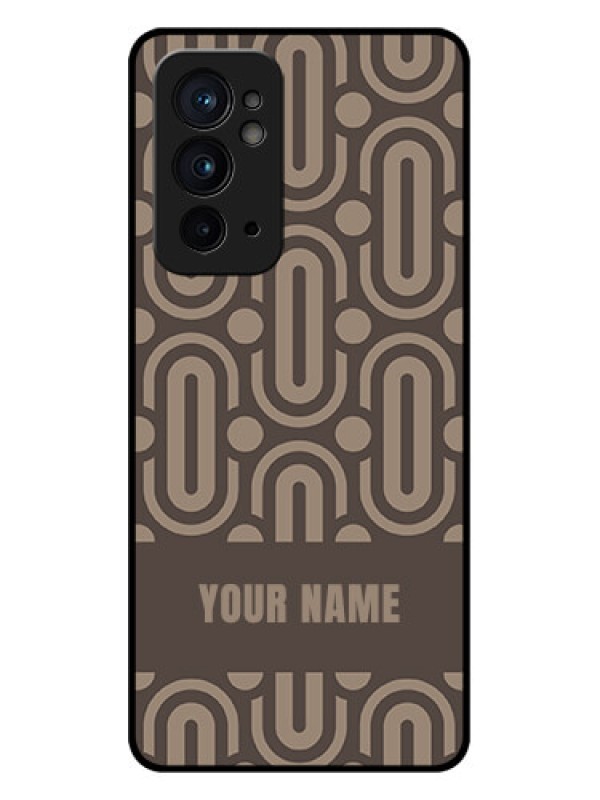 Custom OnePlus 9RT 5G Custom Metal Phone CaseCaptivating Zero Pattern Design