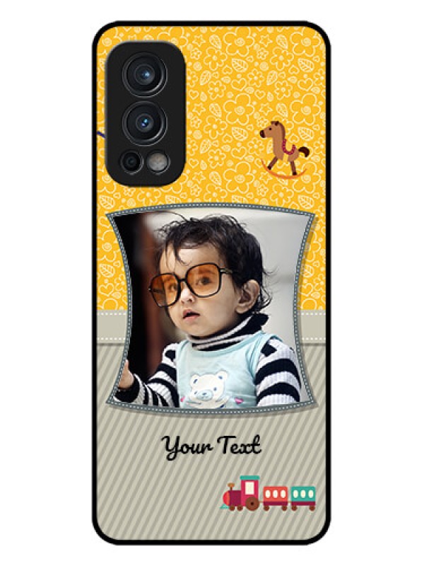 Custom OnePlus Nord 2 5G Custom Metal Phone CaseBaby Picture Upload Design