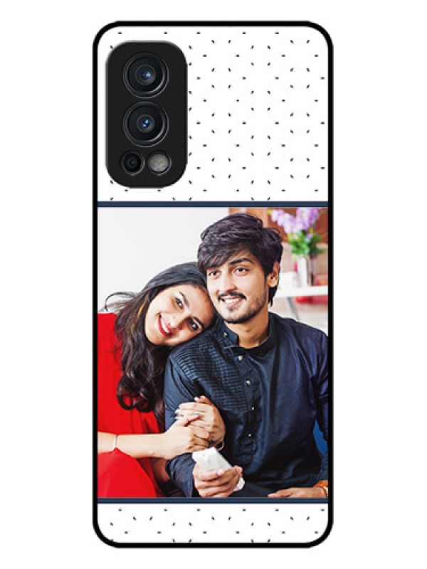 Custom OnePlus Nord 2 5G Custom Metal Phone CasePremium Dot Design