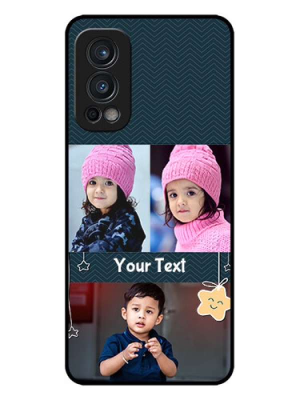 Custom OnePlus Nord 2 5G Custom Metal Phone CaseHanging Stars Design