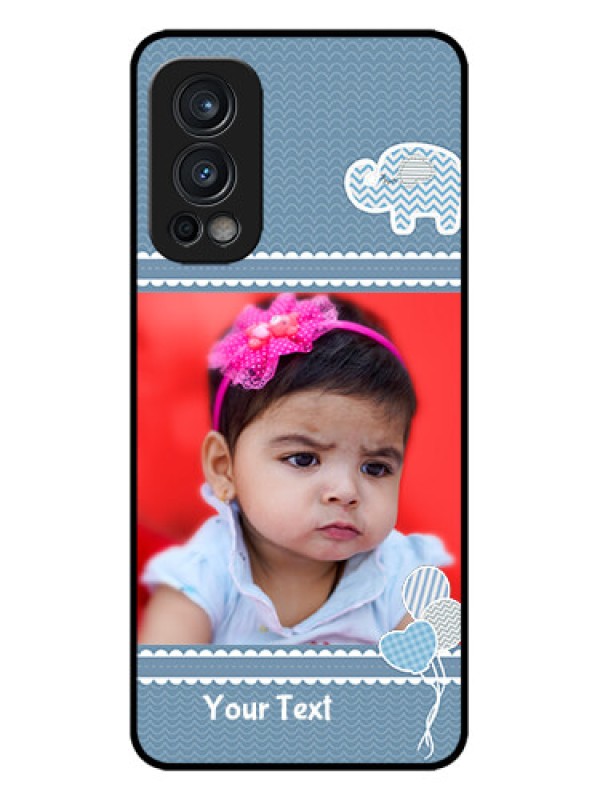 Custom OnePlus Nord 2 5G Custom Metal Phone CaseWith Kids Pattern Design