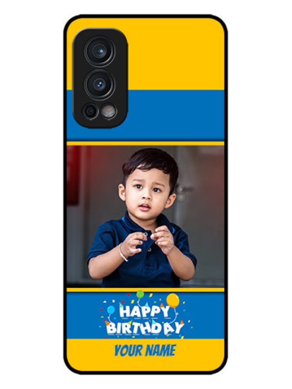 Custom OnePlus Nord 2 5G Custom Metal Phone CaseBirthday Wishes Design