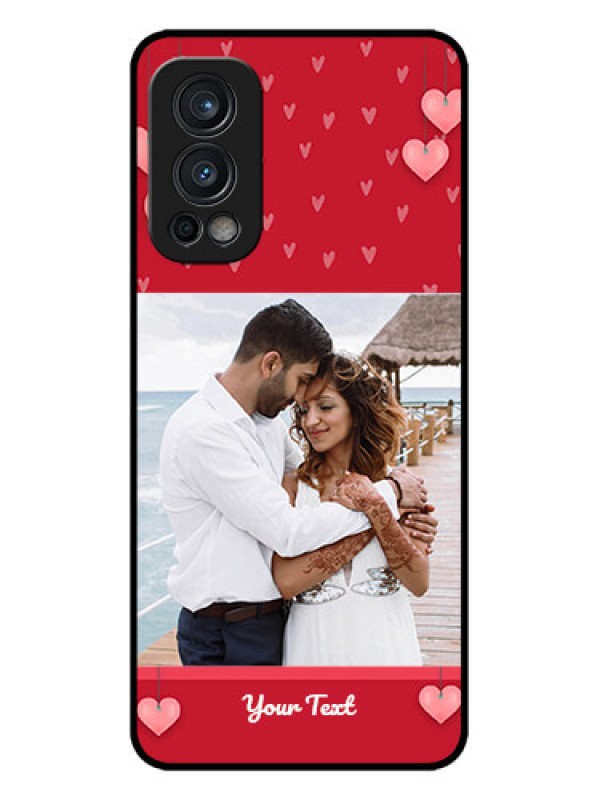 Custom OnePlus Nord 2 5G Custom Metal Phone CaseValentines Day Design