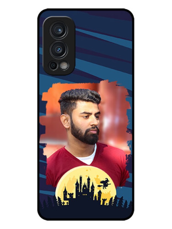 Custom OnePlus Nord 2 5G Custom Metal Phone CaseHalloween Witch Design