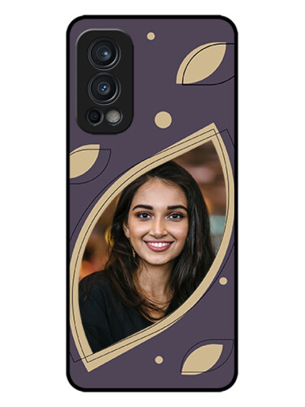 Custom OnePlus Nord 2 5G Custom Metal Phone CaseFalling Leaf Design