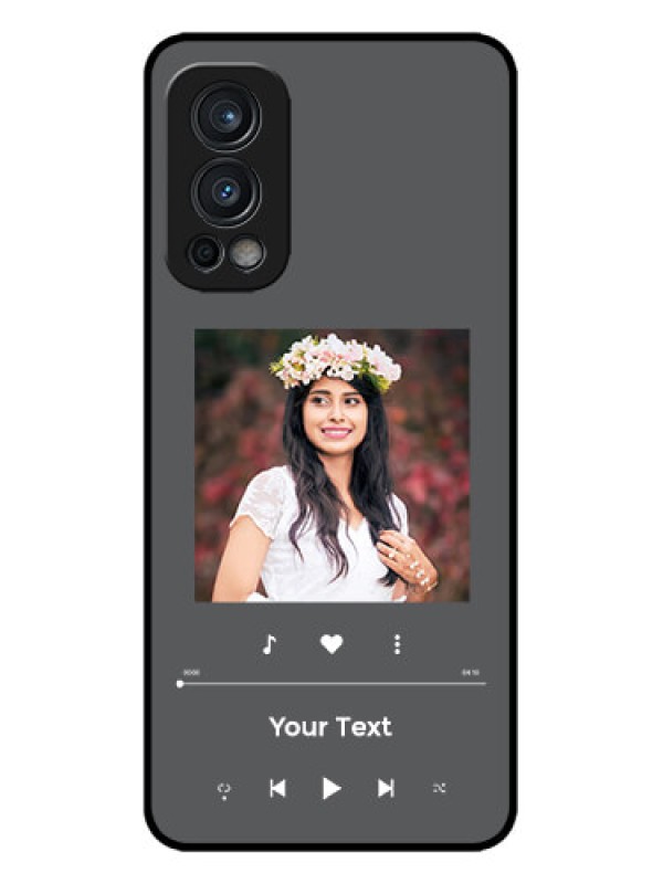 Custom OnePlus Nord 2 5G Custom Metal Phone CasePlay The Music Design