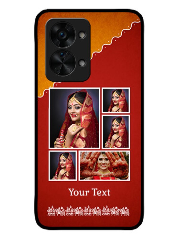 Custom OnePlus Nord 2T 5G Custom Metal Phone CaseWedding Pic Upload Design