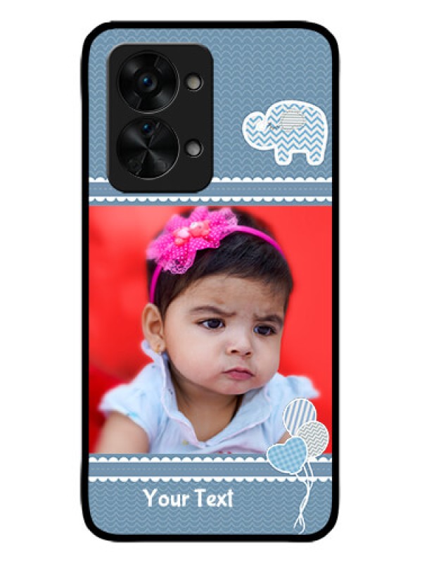 Custom OnePlus Nord 2T 5G Custom Metal Phone CaseWith Kids Pattern Design