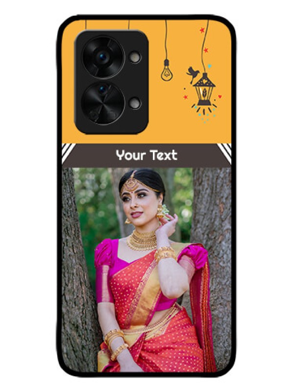 Custom OnePlus Nord 2T 5G Custom Metal Phone CaseWith Family Picture And Icons