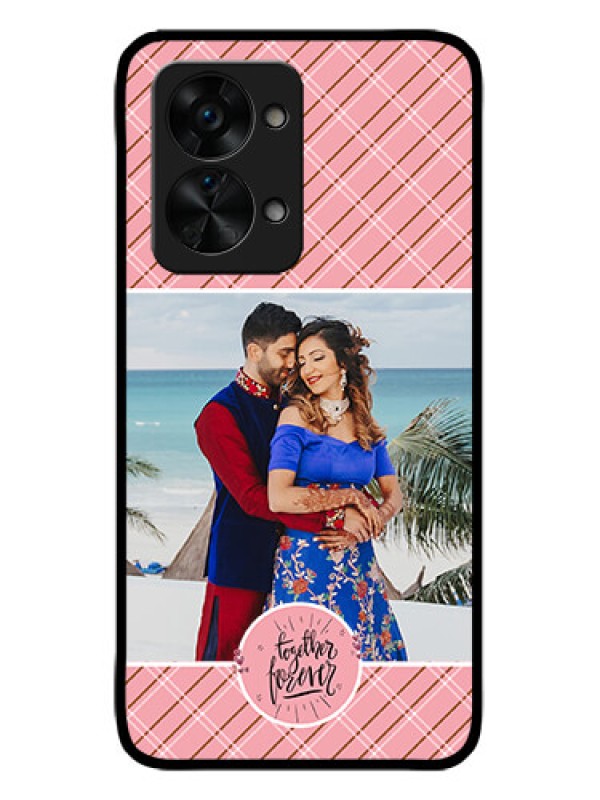 Custom OnePlus Nord 2T 5G Custom Metal Phone CaseTogether Forever Design