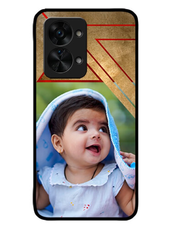 Custom OnePlus Nord 2T 5G Custom Metal Phone CaseGradient Abstract Texture Design