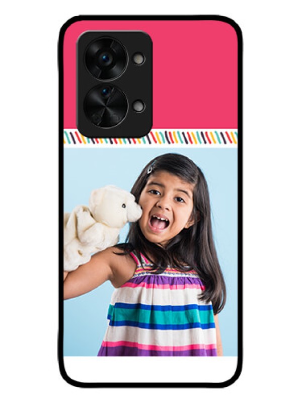 Custom OnePlus Nord 2T 5G Custom Metal Phone CaseLine Art Design