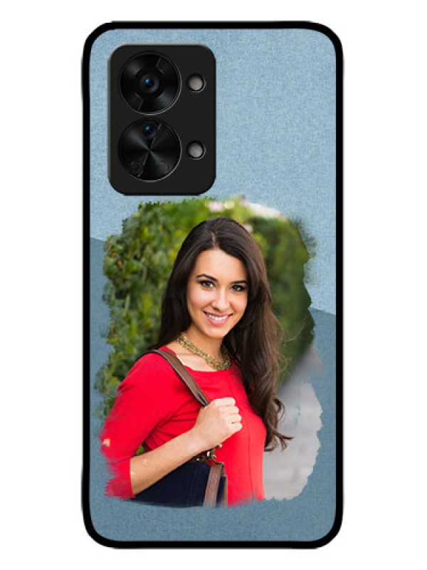 Custom OnePlus Nord 2T 5G Custom Metal Phone CaseGrunge Line Art Design