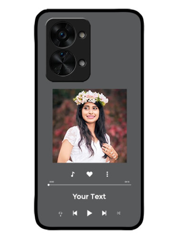 Custom OnePlus Nord 2T 5G Custom Metal Phone CasePlay The Music Design