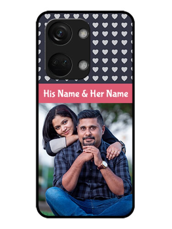Custom OnePlus Nord 3 5G Custom Metal Phone CaseLove Symbols Design