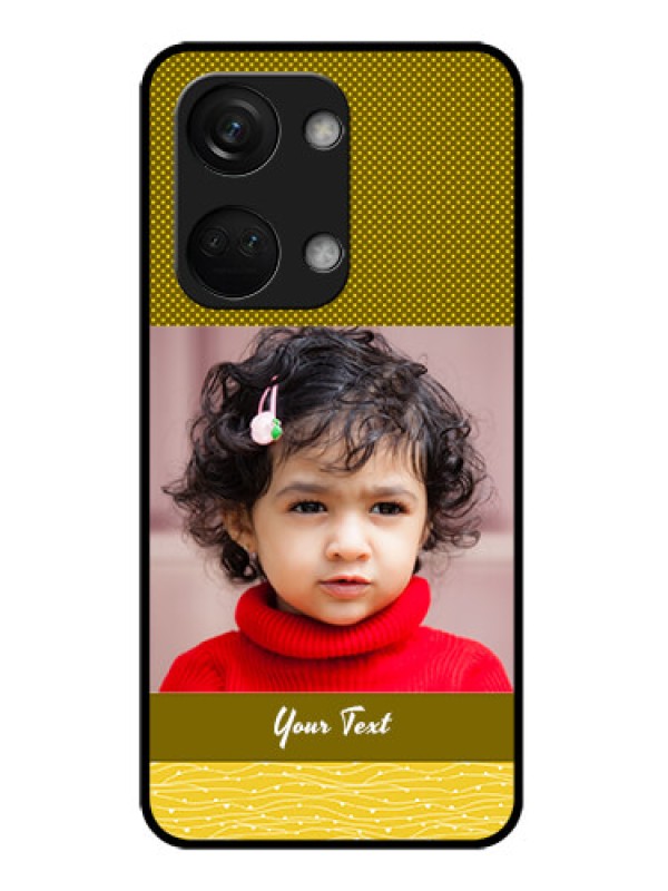 Custom OnePlus Nord 3 5G Custom Metal Phone CaseSimple Green Color Design