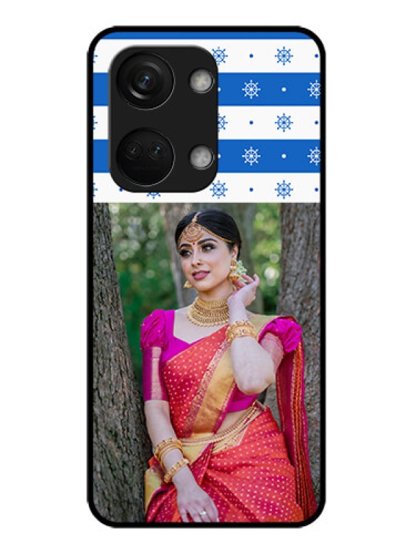 Custom OnePlus Nord 3 5G Custom Metal Phone CaseSnow Pattern Design