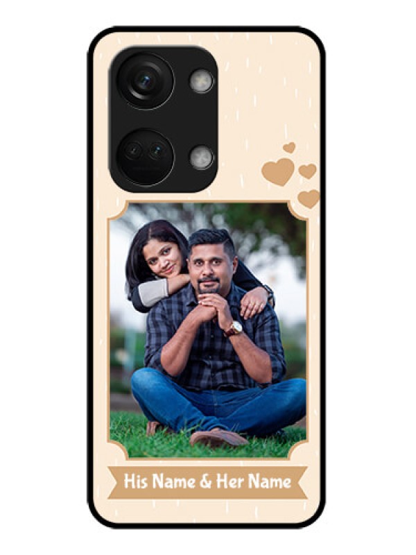 Custom OnePlus Nord 3 5G Custom Metal Phone CaseWith Confetti Love Design